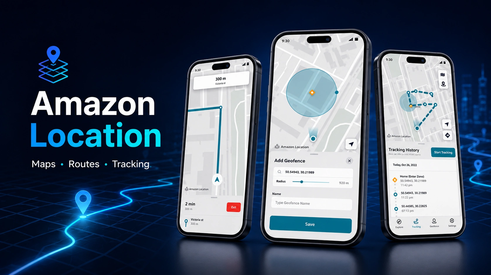 Amazon Location Service SDKs and Demo project thumbnail