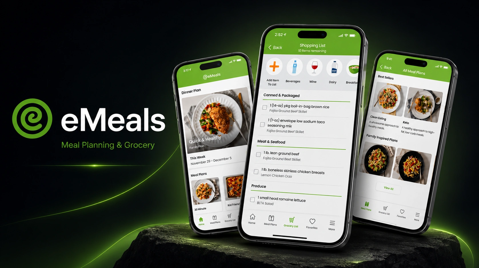eMeals Meal Planning and Grocery Integration project thumbnail