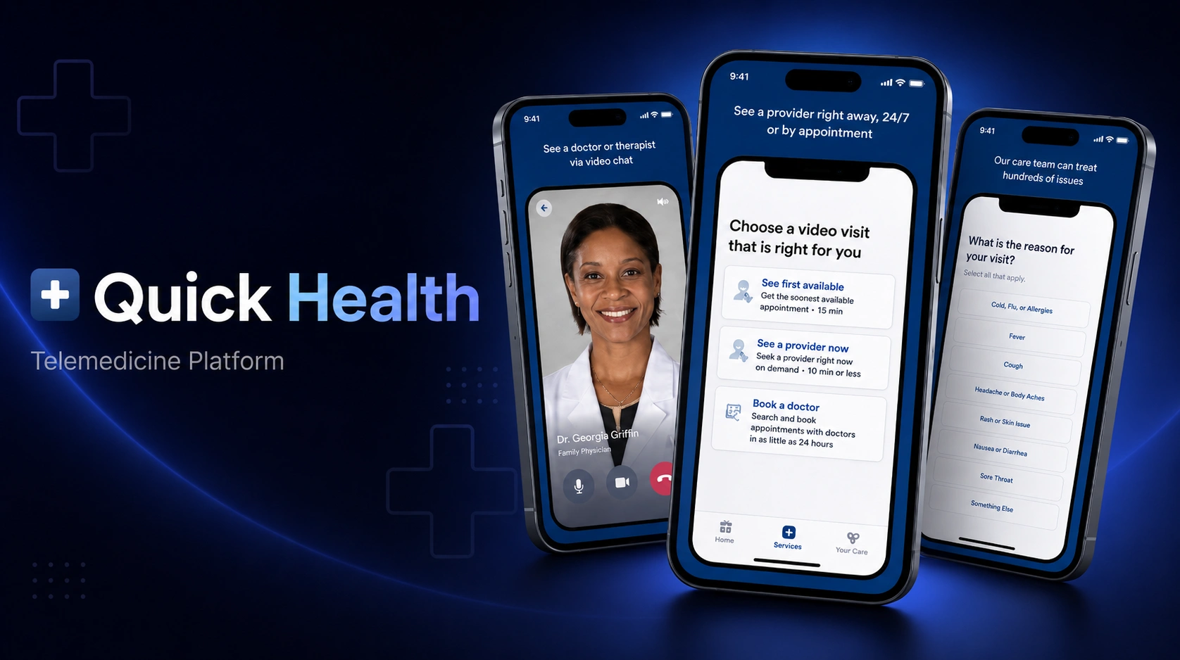 Quick Health Doctors Telemedicine Platform project thumbnail