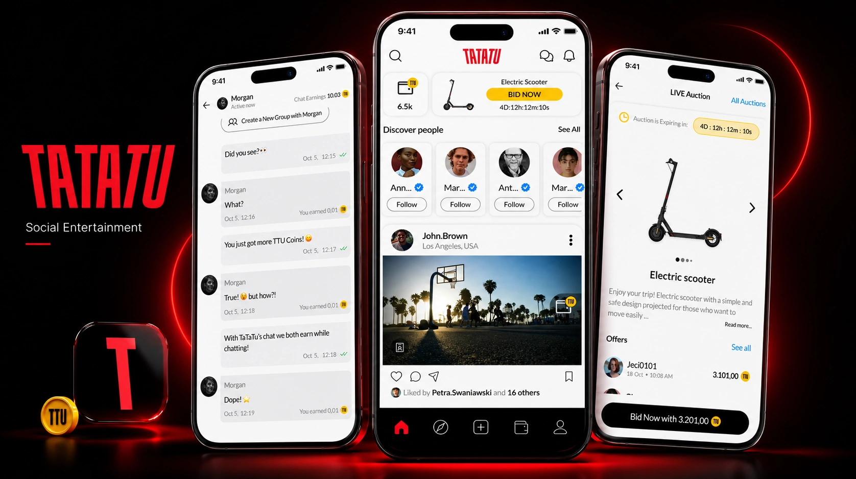 TATATU Social Entertainment Platform project thumbnail